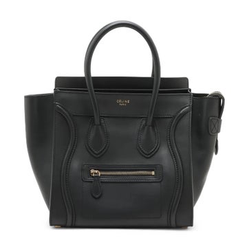 Calfskin Luggage Micro Shopper