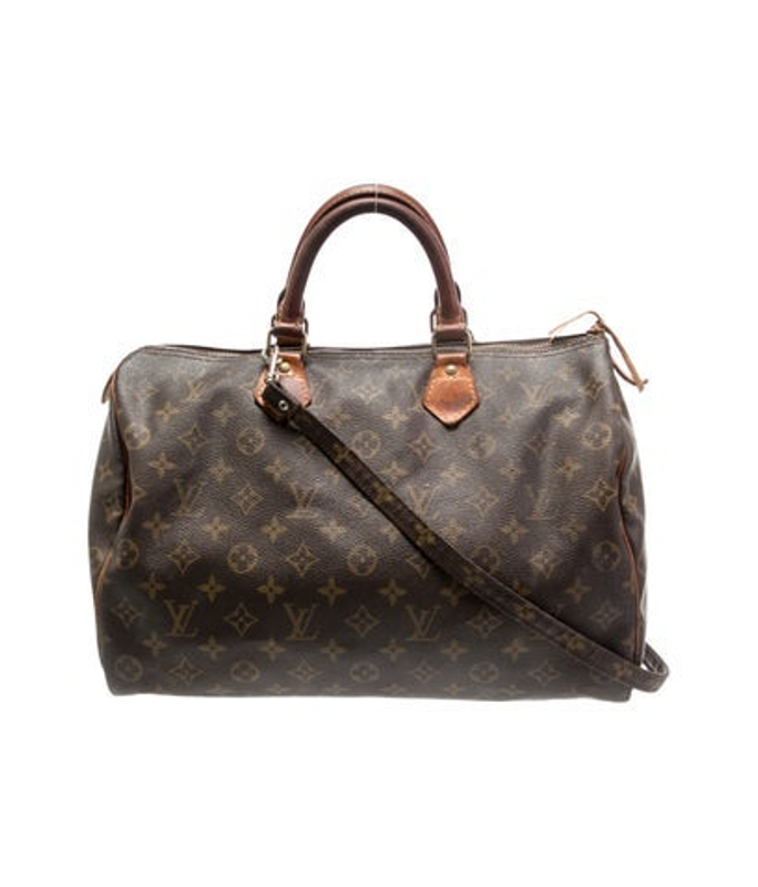 Louis Vuitton Vuitton Lv Monogram Speedy 35 Vintage