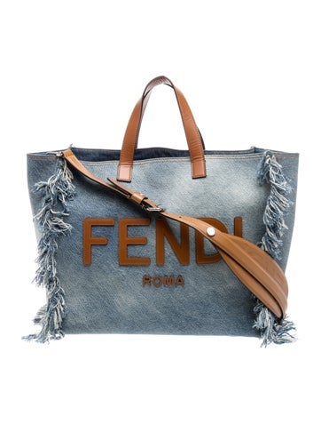 Denim Denim Fringe Tote 2023