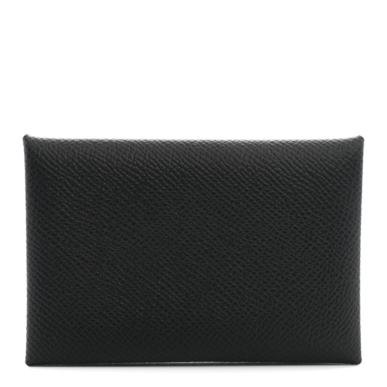Hermes Hermes Epsom Calvi Card Case Black