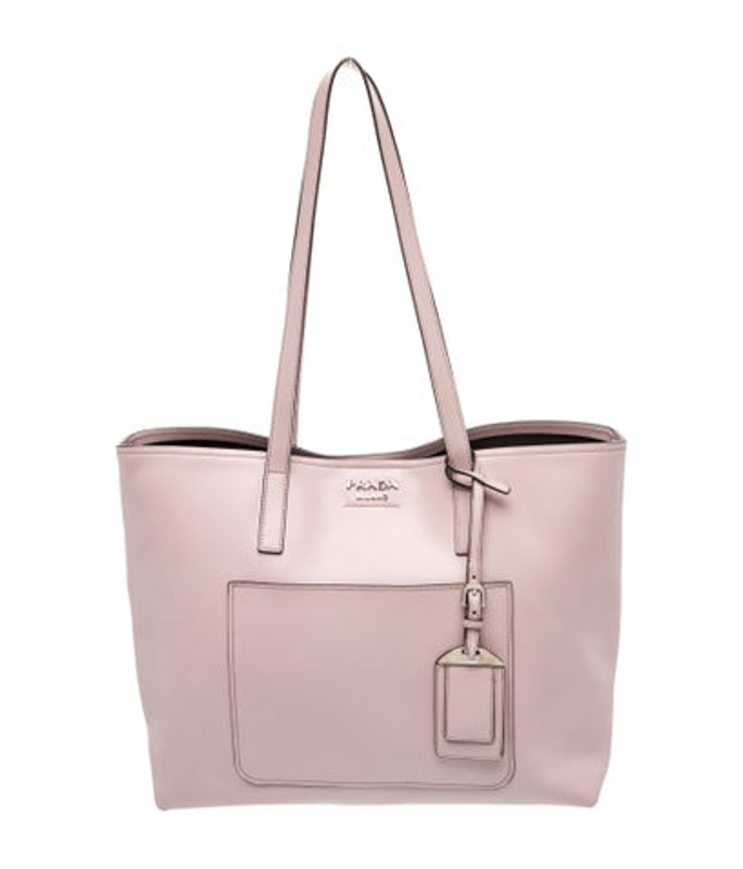 Prada City Calf Leather Tote