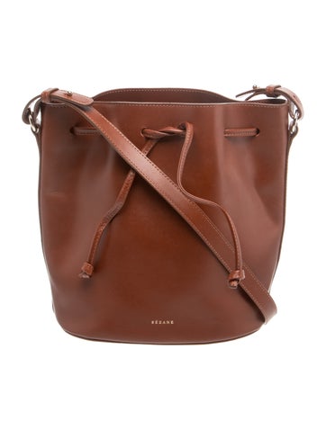 Leather Bucket Bag