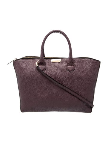 Leather Top Handle Bag