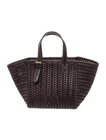 Anya Hindmarch Leather Top Handle Bag