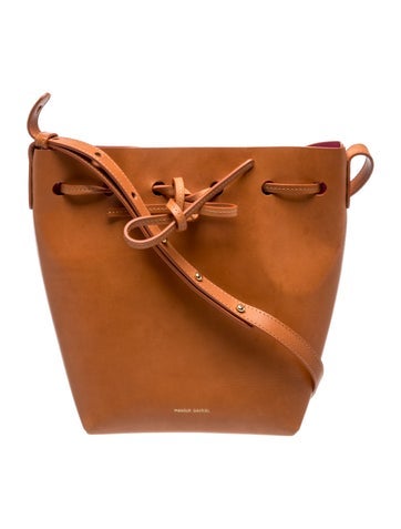 Leather Bucket Bag
