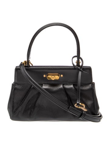 Tory Burch Leather Top Handle Bag