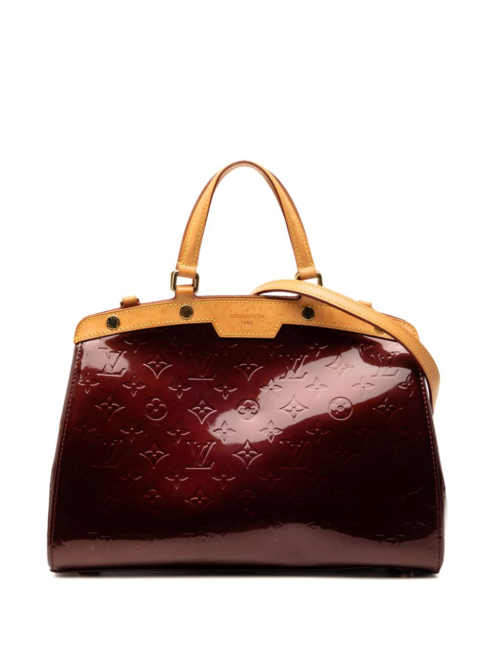 2010 Monogram Vernis Brea MM satchel