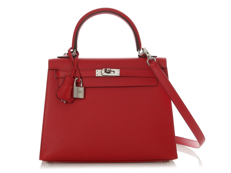 Rouge Casaque Epsom Sellier Kelly 25 Palladium Hardware, 2019