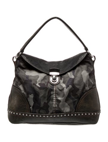 Signature Studded Shoulder Bag