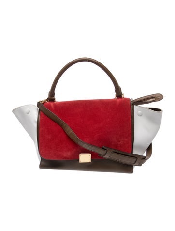 Celine Leather Trapeze Medium Vintage