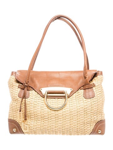Straw Shoulder Bag
