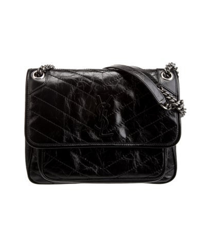 Saint Laurent Laurent Chevron Niki Medium 2025