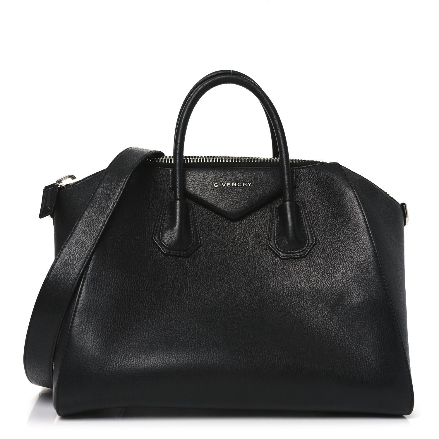 Givenchy Givenchy Sugar Goatskin Medium Antigona Black