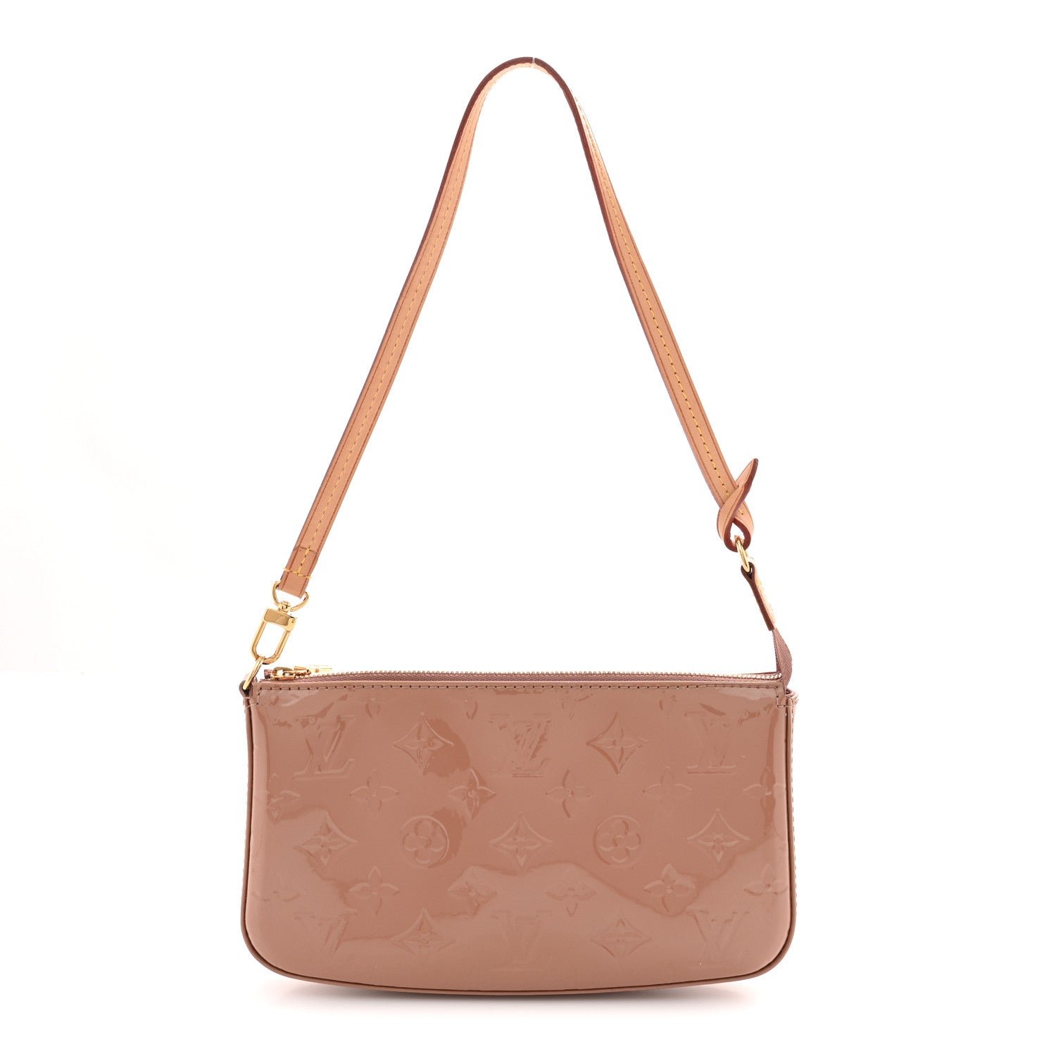 Louis Vuitton Louis Vuitton Vernis Pochette Accessories NM Rose Velours