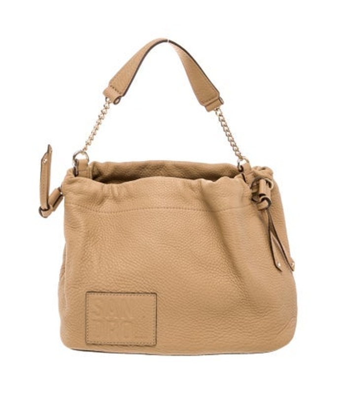 Sandro Leather Top Handle Bag