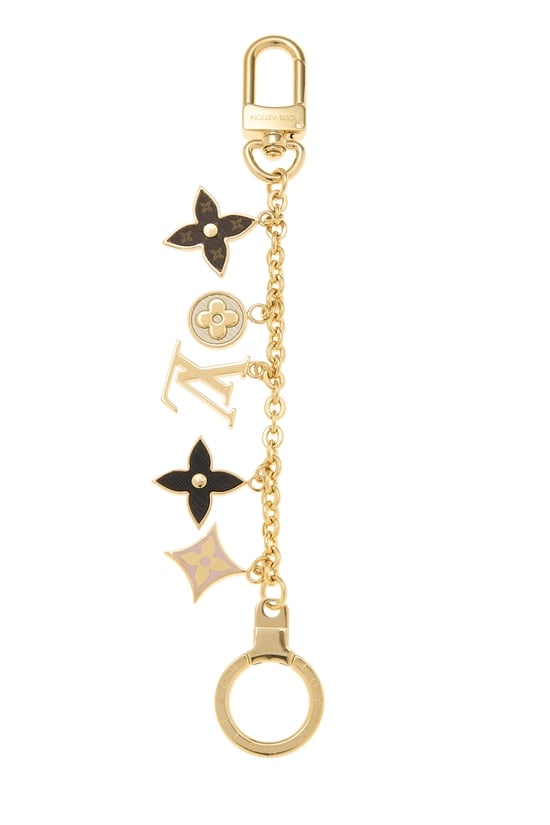 Multicolor Gold Spring Street Bag Charm