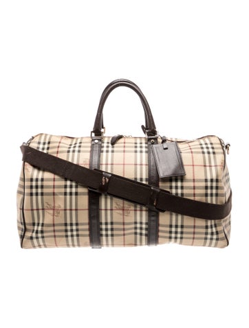 Haymarket Check Weekender Bag