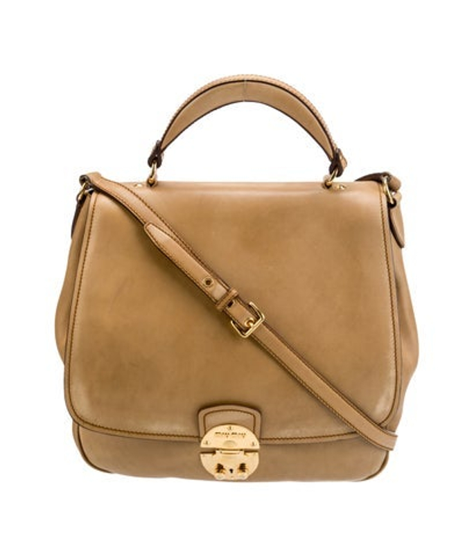 Miu Miu Miu Leather Shoulder Bag