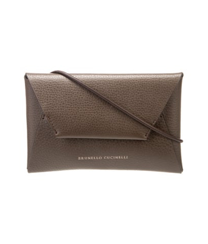 Brunello Cucinelli Cucinelli Leather Clutch