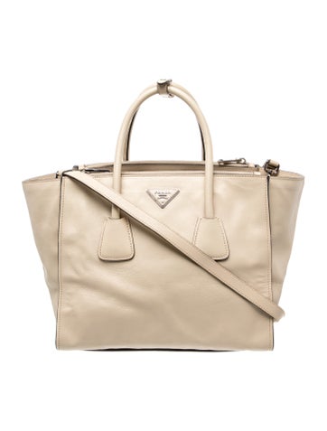 Prada Glace Calf Leather Twin Pocket