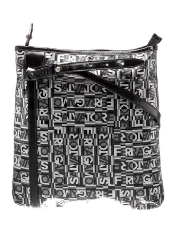 Salvatore Ferragamo Leather Messenger Bag