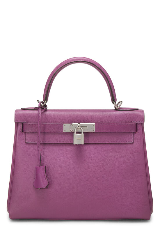 Hermes Cyclamen Epsom Kelly Retourne 28