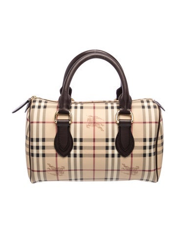 Haymarket Check Top Handle Bag