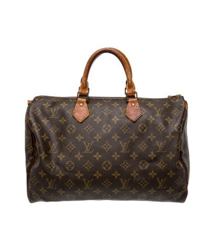Louis Vuitton Vuitton Lv Monogram Speedy 35