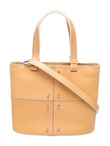 Leather Top Handle Bag