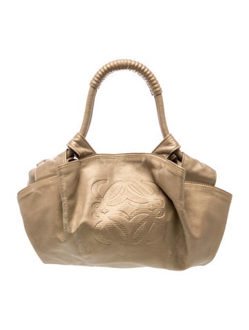 Leather Top Handle Bag Vintage