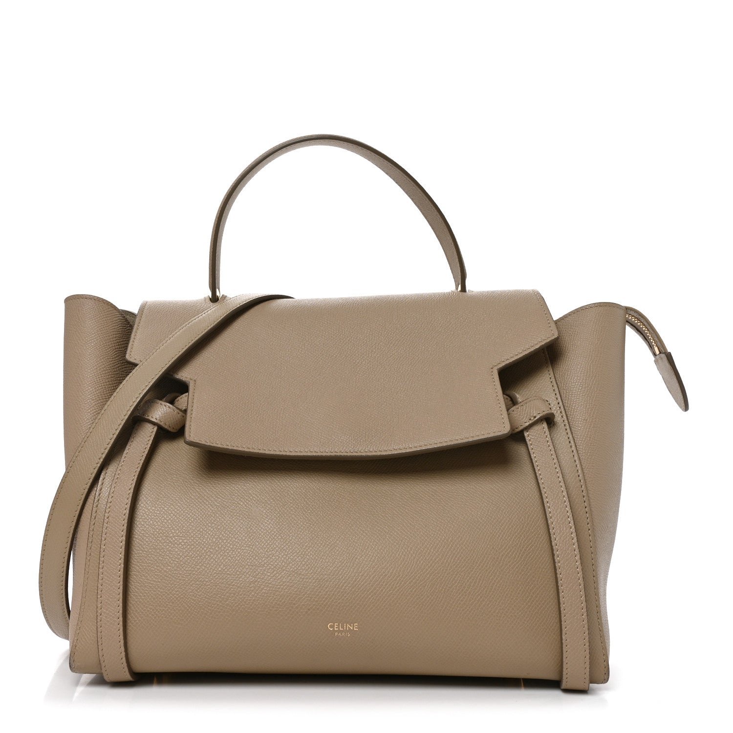 Celine Grained Calfskin Mini Belt Bag Light Taupe