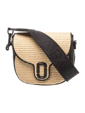 Raffia Crossbody Bag
