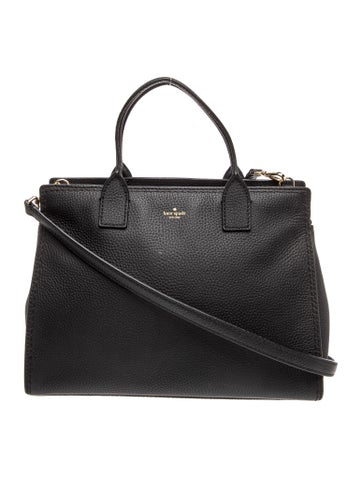 Leather Top Handle Bag