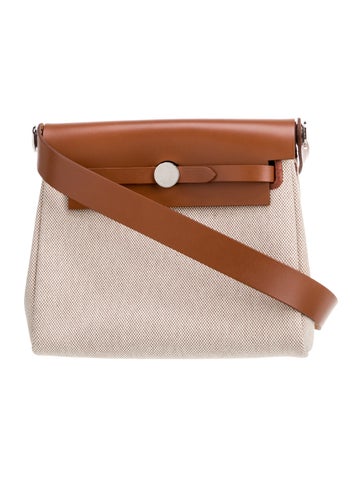 Hermes 2024 Toile Mini Herbag Zip 20