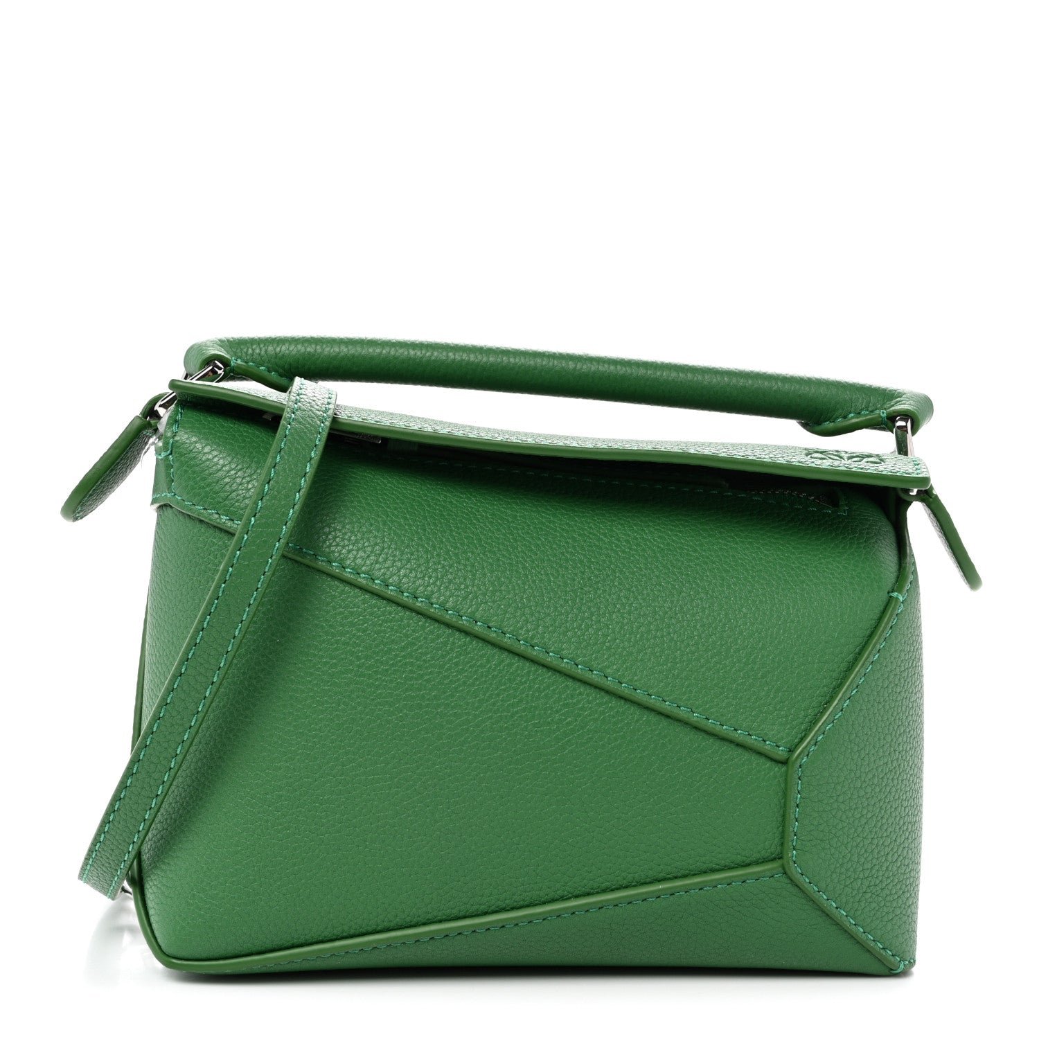 Loewe Loewe Calfskin Mini Puzzle Edge Bag Tropical