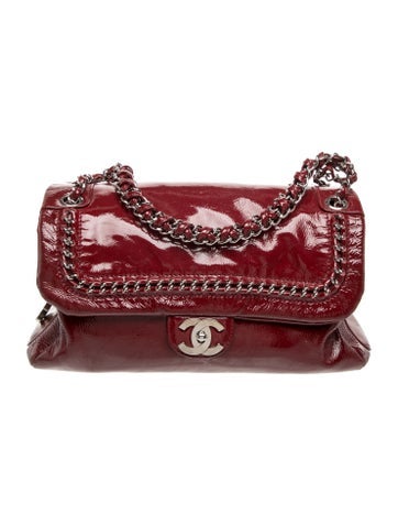Luxe Ligne Accordion Flap Bag