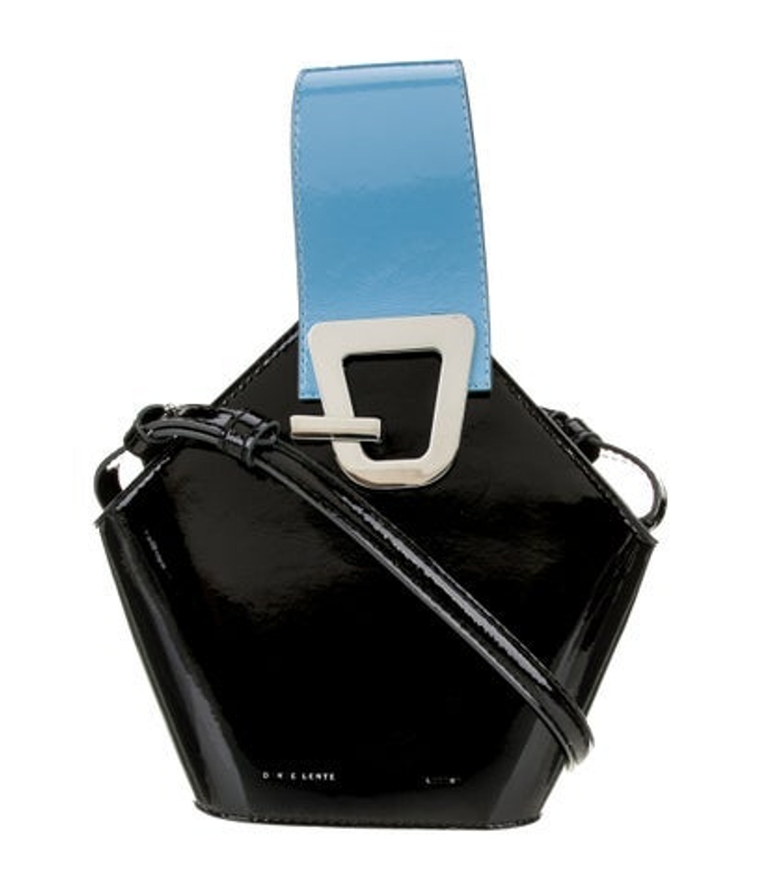 Danse Lente Lente Patent Leather Bucket Bag