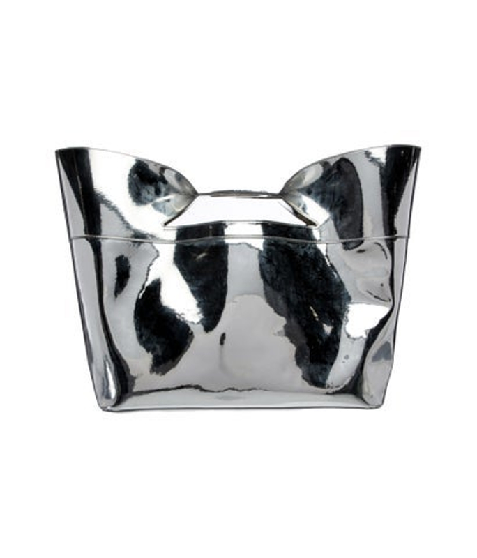 Alexander McQueen Mcqueen Patent Leather Clutch
