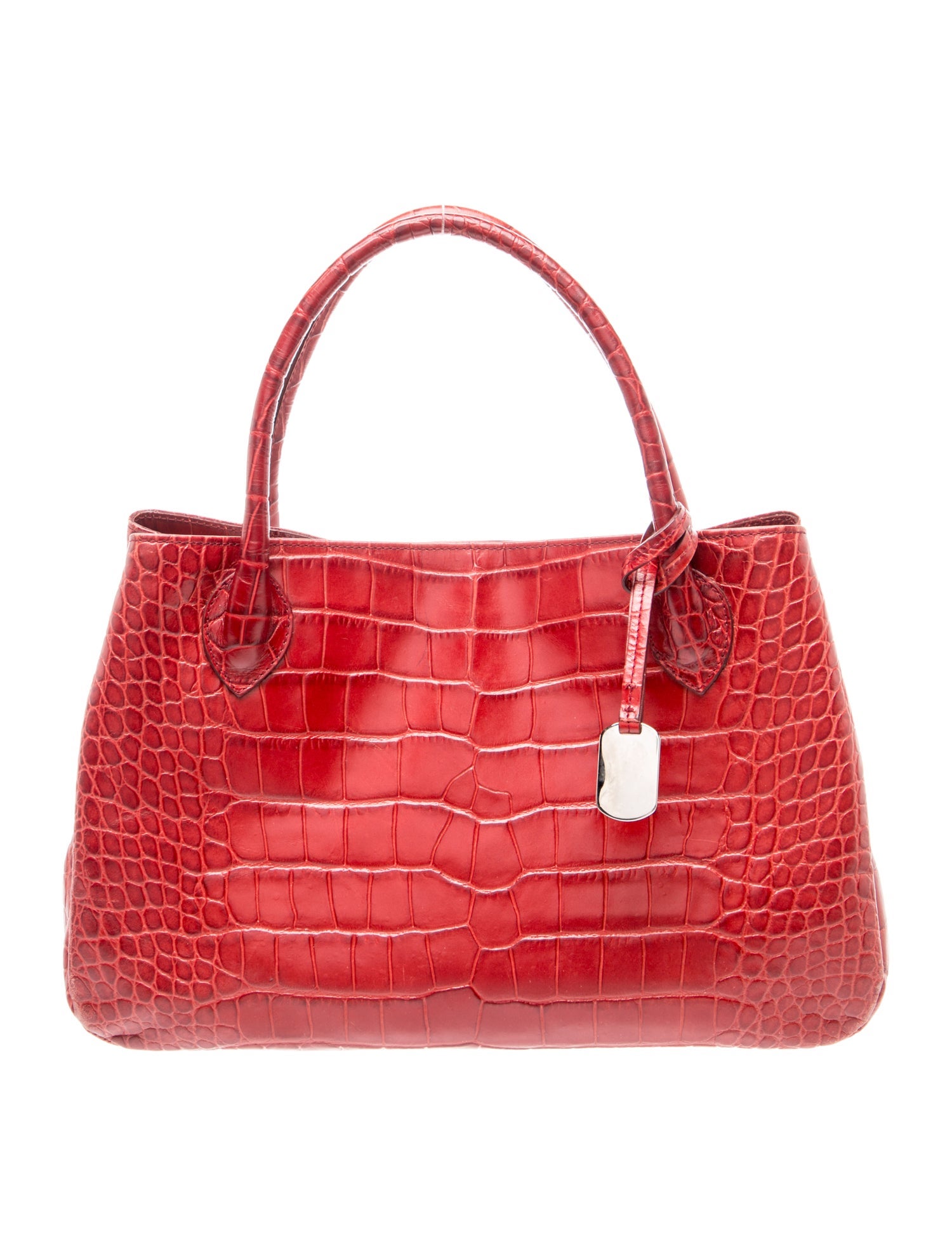 Leather Top Handle Bag