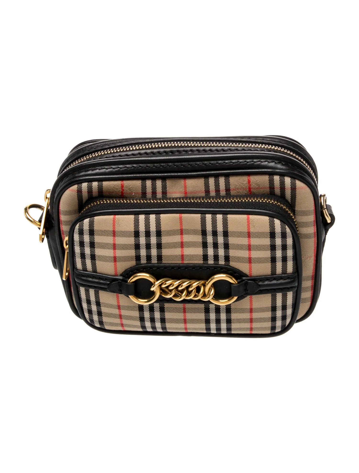 Chain-Link Crossbody Bag