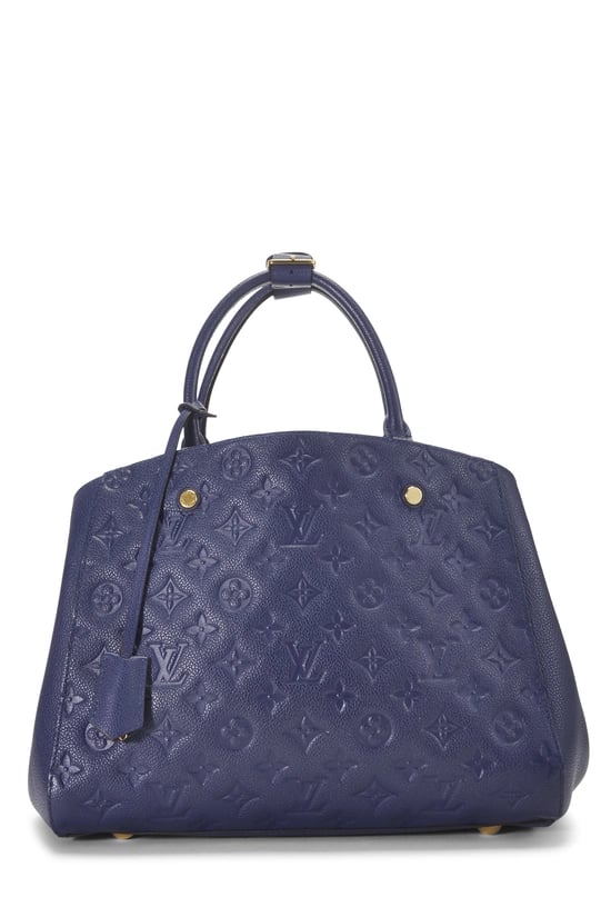 Blue Monogram Empreinte Montaigne MM