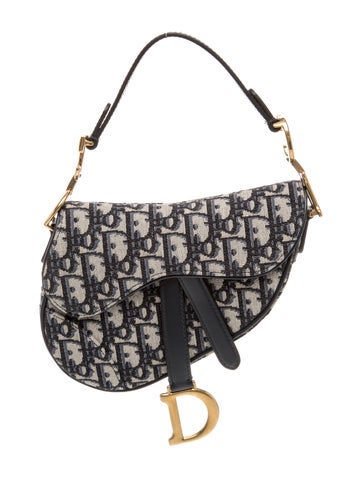 Oblique Jacquard Oblique Saddle Mini