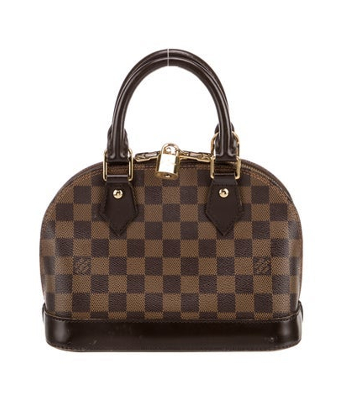 Louis Vuitton Vuitton Damier Ebene Alma Bb
