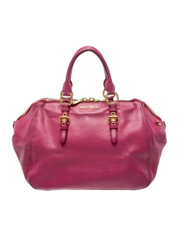 Leather Top Handle Bag