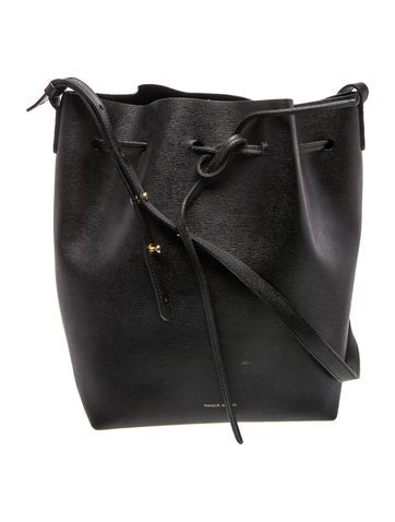 Leather Bucket Bag