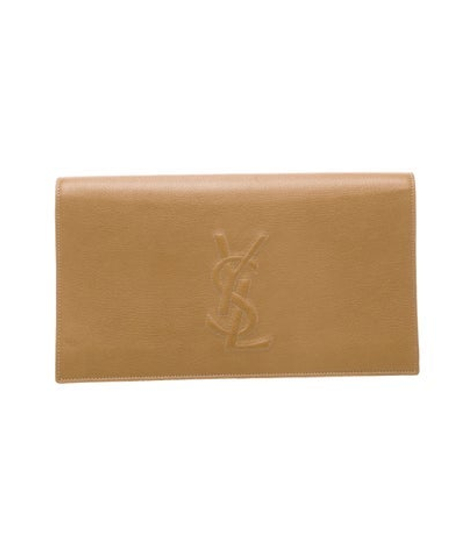Saint Laurent Saint Laurent Leather Clutch