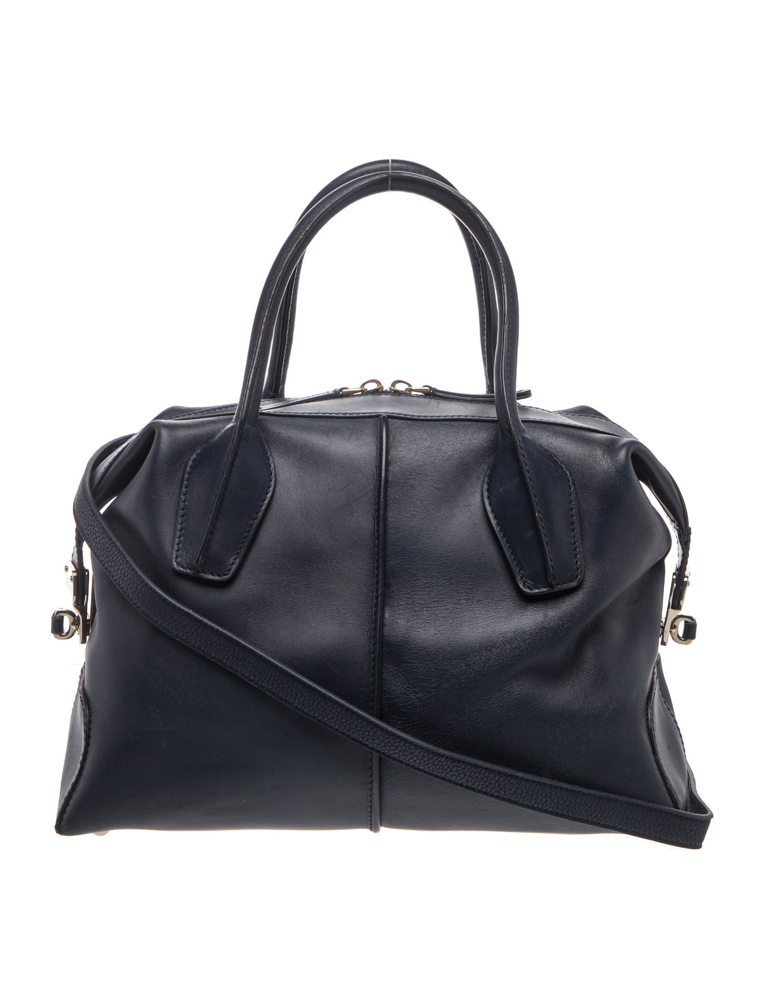 Leather Top Handle Bag