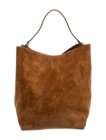 Suede Tote