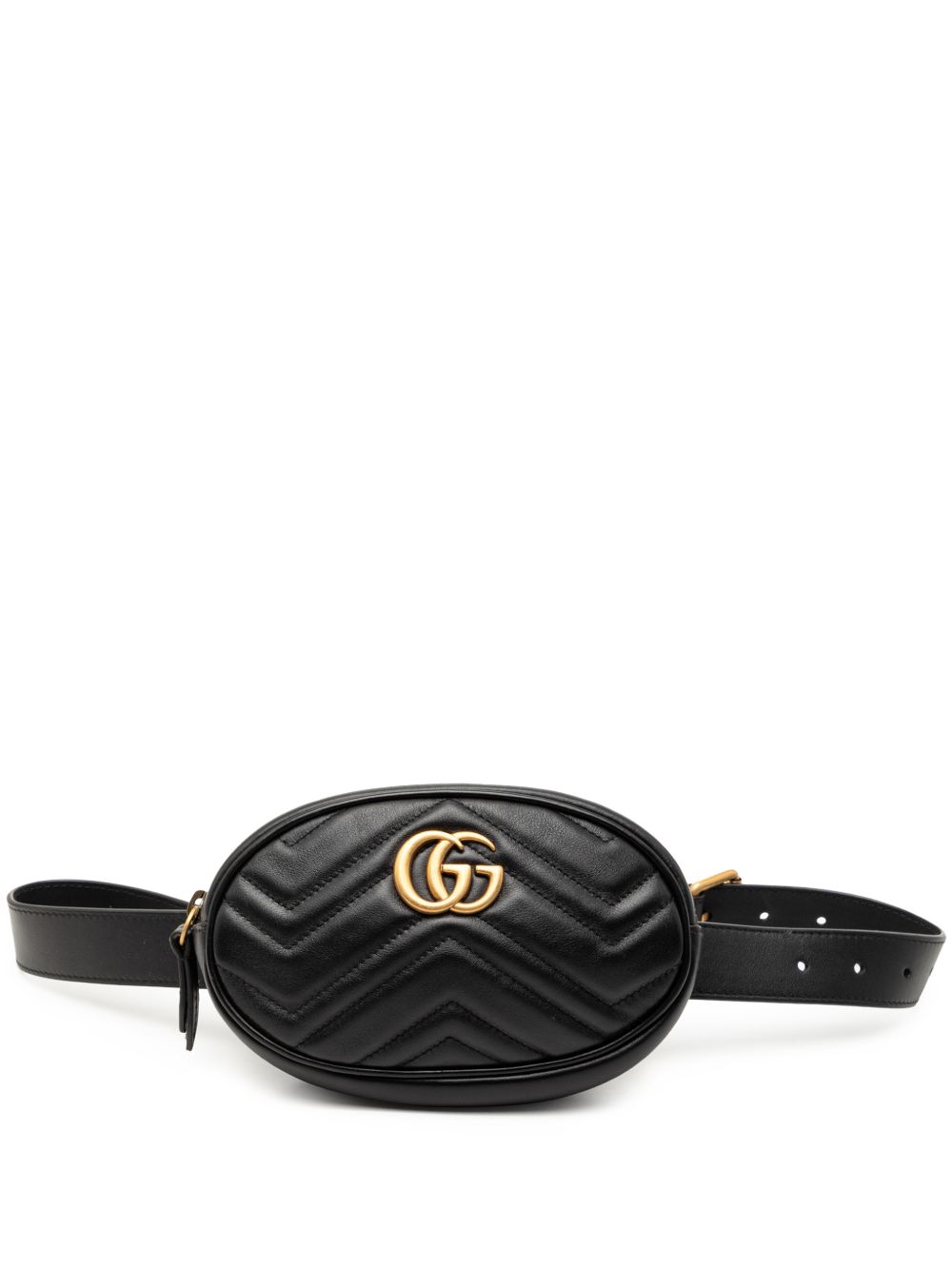 2016-2026 GG Marmont Matelasse Leather belt bag