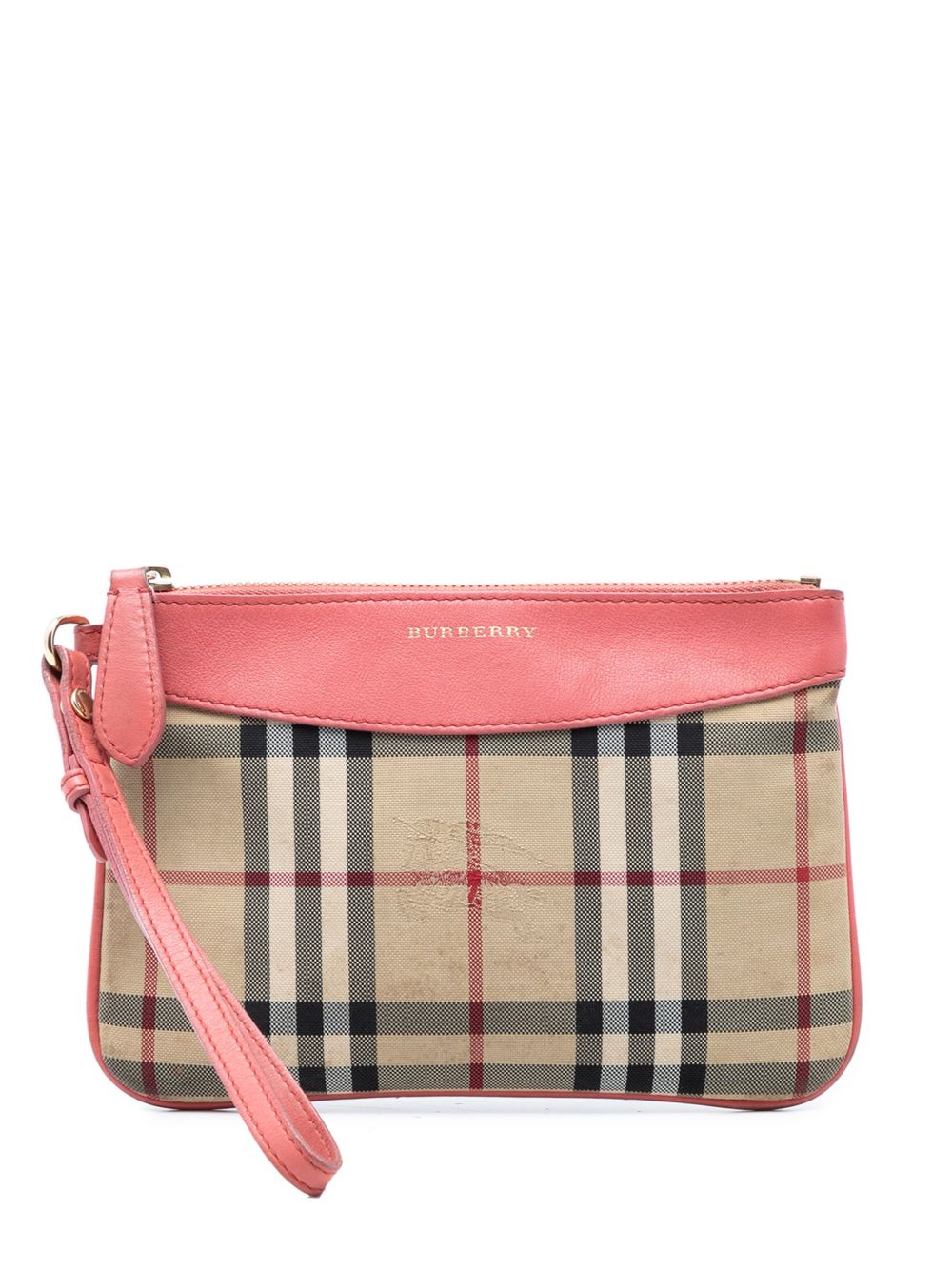 2000-2017 Haymarket Check Nylon Peyton clutch bag